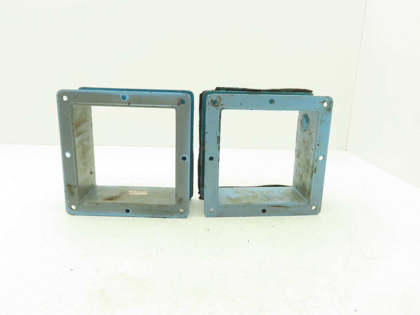 Wiegmann JWN663 6"x6" Wireway Nipple Feed-Through 3" Hoffman Lot of 2