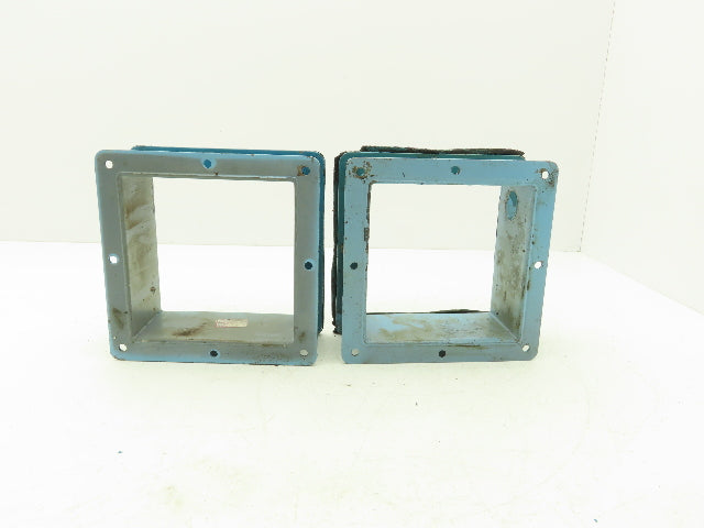 Wiegmann JWN663 6"x6" Wireway Nipple Feed-Through 3" Hoffman Lot of 2