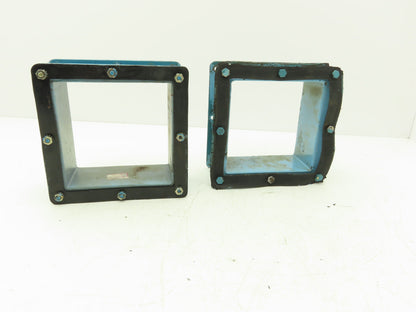 Wiegmann JWN663 6"x6" Wireway Nipple Feed-Through 3" Hoffman Lot of 2