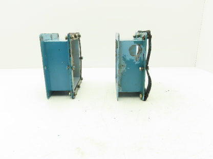 Wiegmann JWN663 6"x6" Wireway Nipple Feed-Through 3" Hoffman Lot of 2