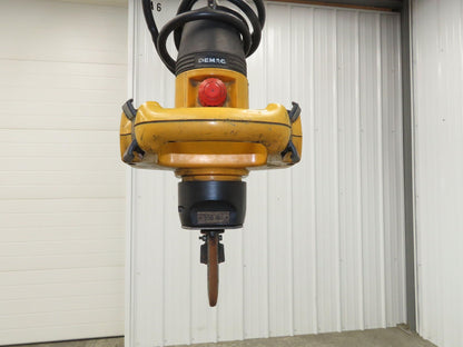 Demag DKM 1/4 Ton 500 LB Electric Chain Hoist 10' Lift 8/32 FPM 2 Speed 460V