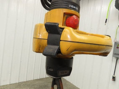 Demag DKM 1/4 Ton 500 LB Electric Chain Hoist 10' Lift 8/32 FPM 2 Speed 460V
