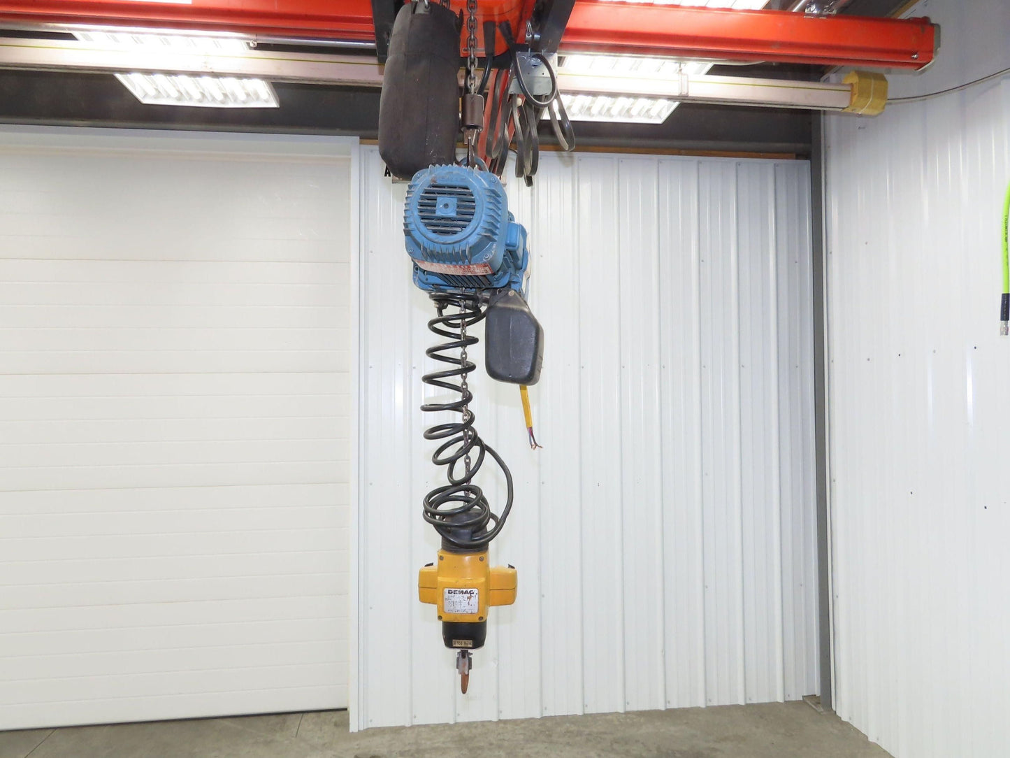 Demag DKM 1/4 Ton 500 LB Electric Chain Hoist 10' Lift 8/32 FPM 2 Speed 460V