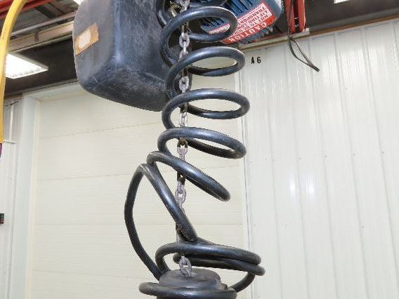 Demag DKM 1/4 Ton 500 LB Electric Chain Hoist 10' Lift 8/32 FPM 2 Speed 460V