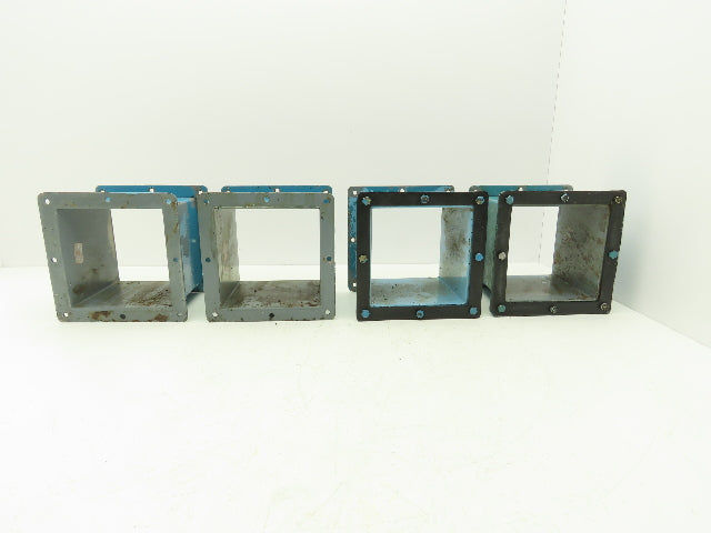 Wiegmann JWN666 6"x6" Wireway Nipple Feed-Through 6" Hoffman Lot of 4