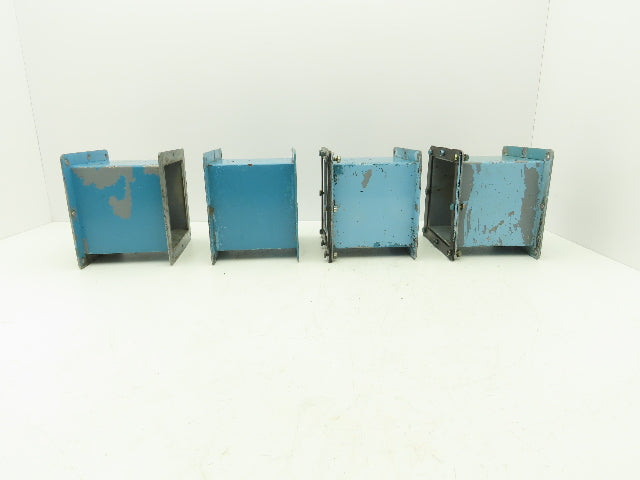 Wiegmann JWN666 6"x6" Wireway Nipple Feed-Through 6" Hoffman Lot of 4