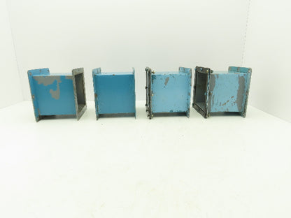Wiegmann JWN666 6"x6" Wireway Nipple Feed-Through 6" Hoffman Lot of 4