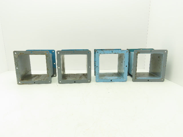 Wiegmann JWN666 6"x6" Wireway Nipple Feed-Through 6" Hoffman Lot of 4