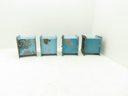 Wiegmann JWN666 6"x6" Wireway Nipple Feed-Through 6" Hoffman Lot of 4