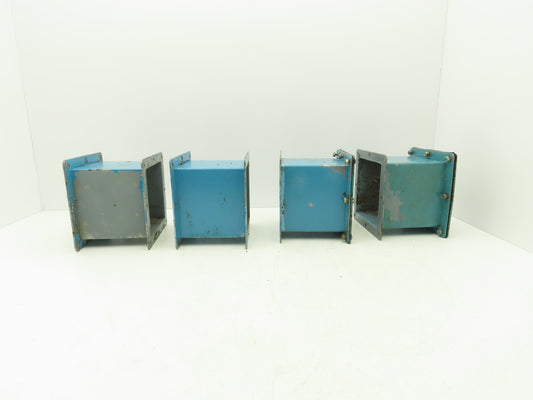 Wiegmann JWN666 6"x6" Wireway Nipple Feed-Through 6" Hoffman Lot of 4