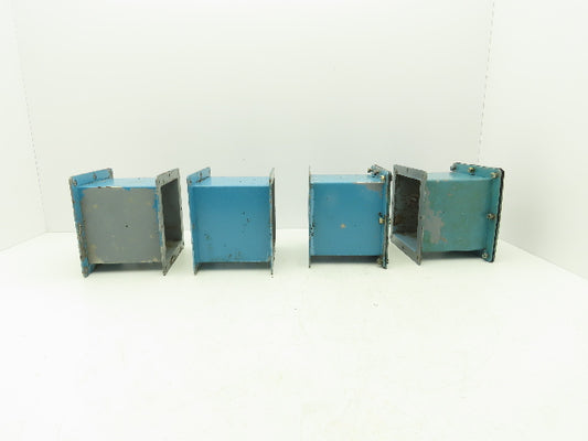 Wiegmann JWN666 6"x6" Wireway Nipple Feed-Through 6" Hoffman Lot of 4