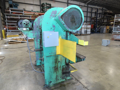 Chicago Mechanical Press Brake 8' Ram 2" Stroke 1.5Hp 460V