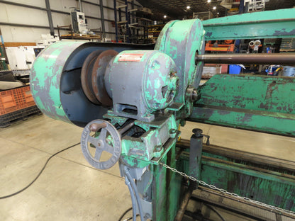 Chicago Mechanical Press Brake 8' Ram 2" Stroke 1.5Hp 460V