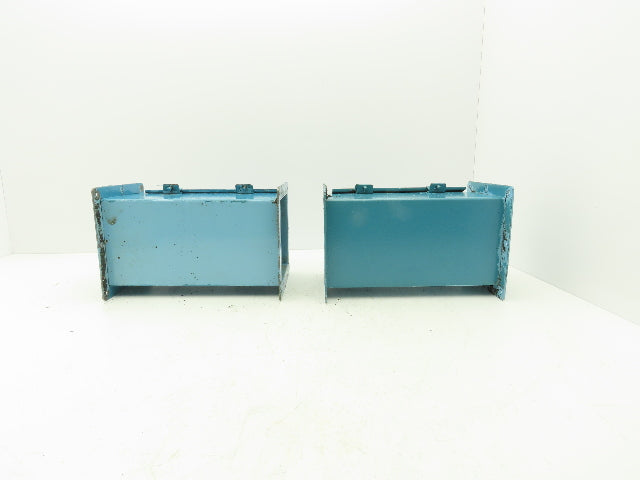 Wiegmann JW61 6"x6" Wireway Straight 12" Feed Through NEMA 12 Hoffman Lot of 2