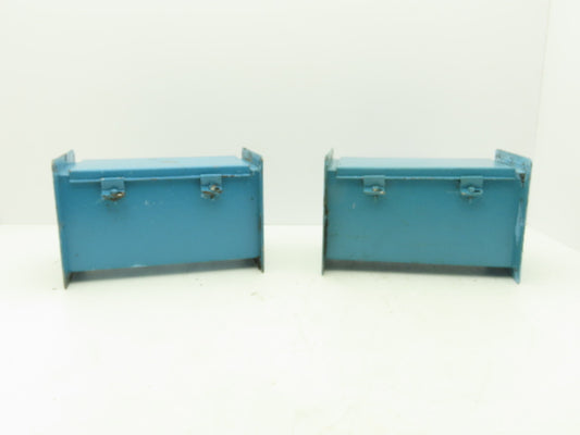 Wiegmann JW61 6"x6" Wireway Straight 12" Feed Through NEMA 12 Hoffman Lot of 2