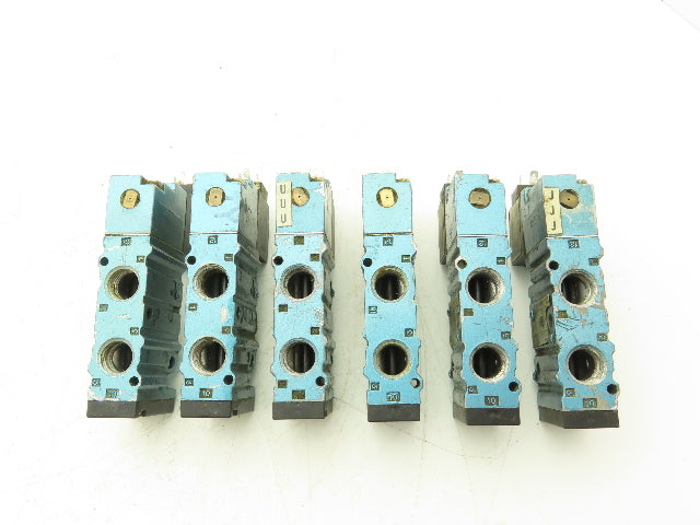 MAC 52A-11-BOA-DM-DJAJ-1KC Pneumatic Solenoid Valve 120vAC 2.9W Lot of 5+1
