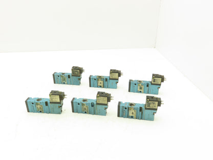 MAC 52A-11-BOA-DM-DJAJ-1KC Pneumatic Solenoid Valve 120vAC 2.9W Lot of 5+1