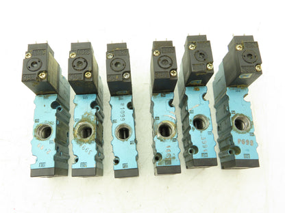 MAC 52A-11-BOA-DM-DJAJ-1KC Pneumatic Solenoid Valve 120vAC 2.9W Lot of 5+1
