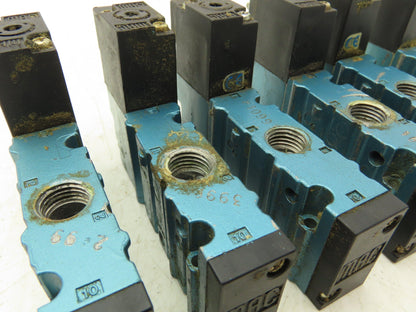 MAC 52A-11-BOA-DM-DJAJ-1KC Pneumatic Solenoid Valve 120vAC 2.9W Lot of 5+1