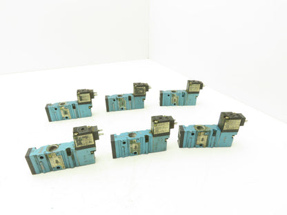MAC 52A-11-BOA-DM-DJAJ-1KC Pneumatic Solenoid Valve 120vAC 2.9W Lot of 5+1