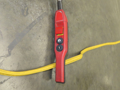 Kone Cranes 1/4 Ton Electric Chain Hoist 16' Lift 16/5 FPM 2 Speed 460 Volt 3PH