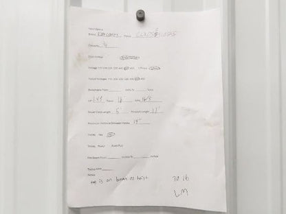 Kone Cranes 1/4 Ton Electric Chain Hoist 16' Lift 16/5 FPM 2 Speed 460 Volt 3PH