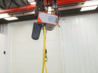 Kone Cranes 1/4 Ton Electric Chain Hoist 16' Lift 16/5 FPM 2 Speed 460 Volt 3PH