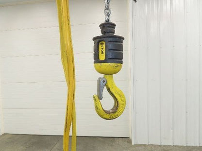 Kone Cranes 1/4 Ton Electric Chain Hoist 16' Lift 16/5 FPM 2 Speed 460 Volt 3PH