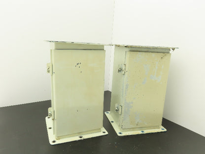 Wiegmann JW61 6"x6" Wireway Straight 12" Feed Through NEMA 12 Hoffman Lot of 2