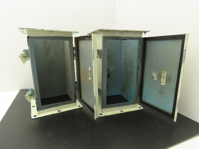 Wiegmann JW61 6"x6" Wireway Straight 12" Feed Through NEMA 12 Hoffman Lot of 2