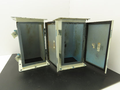 Wiegmann JW61 6"x6" Wireway Straight 12" Feed Through NEMA 12 Hoffman Lot of 2