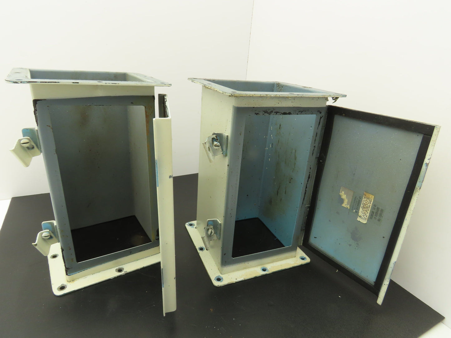 Wiegmann JW61 6"x6" Wireway Straight 12" Feed Through NEMA 12 Hoffman Lot of 2