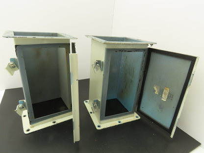 Wiegmann JW61 6"x6" Wireway Straight 12" Feed Through NEMA 12 Hoffman Lot of 2