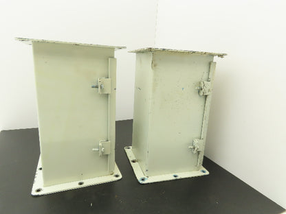 Wiegmann JW61 6"x6" Wireway Straight 12" Feed Through NEMA 12 Hoffman Lot of 2