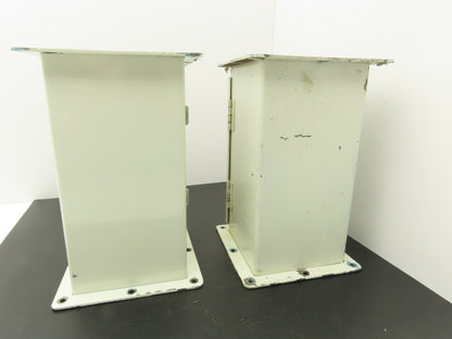 Wiegmann JW61 6"x6" Wireway Straight 12" Feed Through NEMA 12 Hoffman Lot of 2