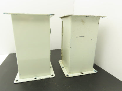 Wiegmann JW61 6"x6" Wireway Straight 12" Feed Through NEMA 12 Hoffman Lot of 2