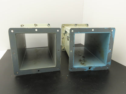 Wiegmann JW61 6"x6" Wireway Straight 12" Feed Through NEMA 12 Hoffman Lot of 2