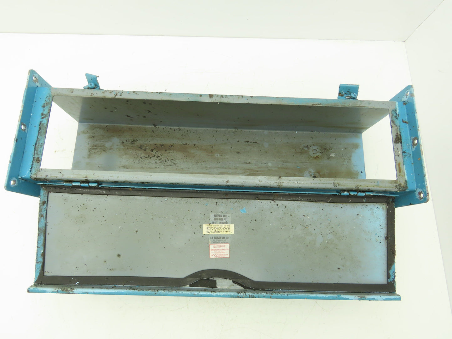 Wiegmann JW62 6"x6" Wireway Straight 24" Feed Through NEMA 12 Hoffman