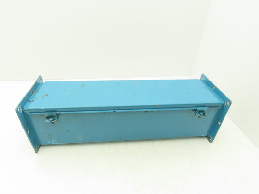 Wiegmann JW62 6"x6" Wireway Straight 24" Feed Through NEMA 12 Hoffman