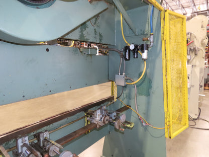 Chicago Mechanical Press Brake 25 Ton 6' Ram 2" Stroke 1.5Hp 460V  Missing valve