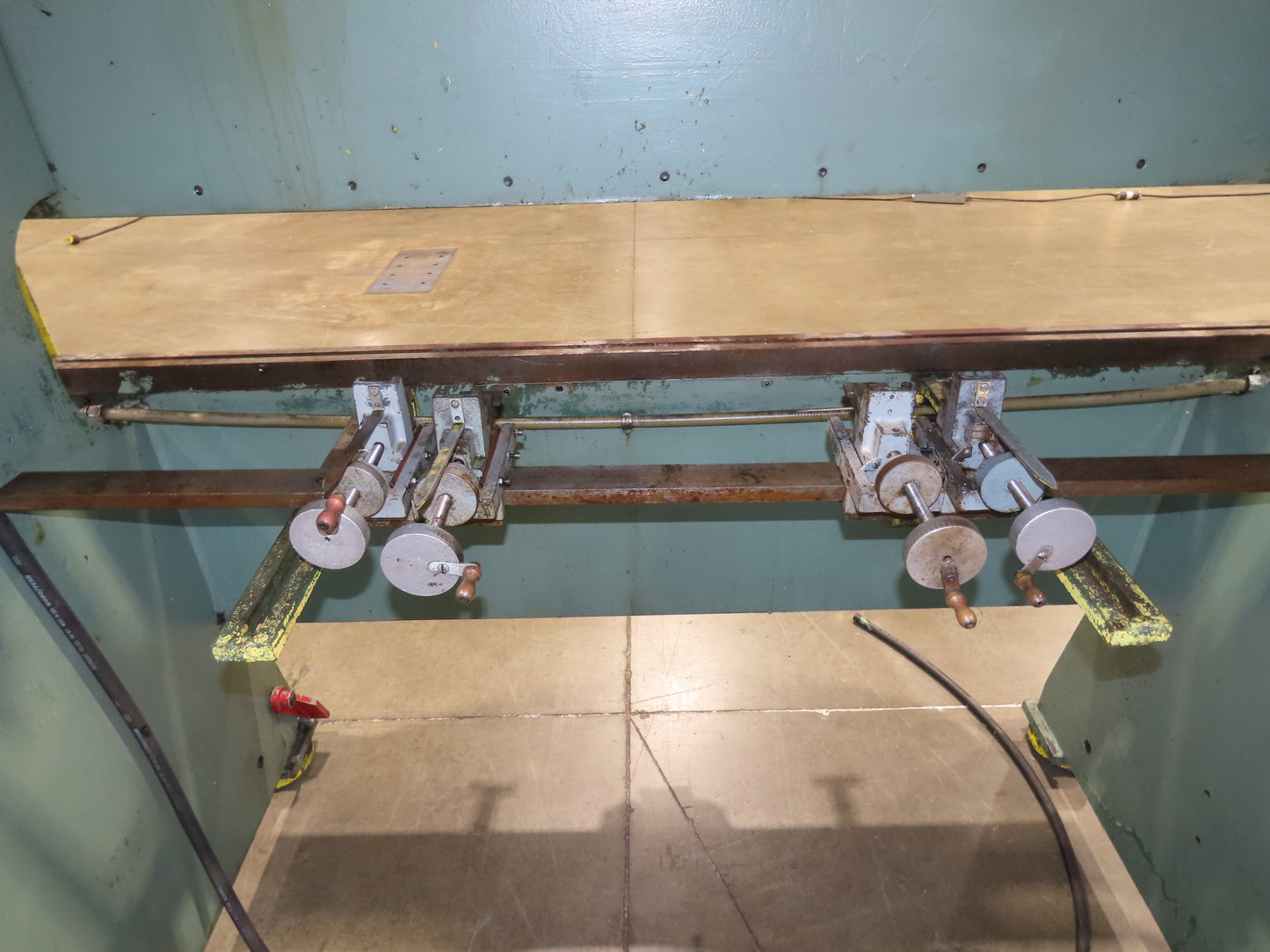 Chicago Mechanical Press Brake 25 Ton 6' Ram 2" Stroke 1.5Hp 460V  Missing valve