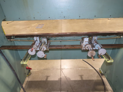 Chicago Mechanical Press Brake 25 Ton 6' Ram 2" Stroke 1.5Hp 460V  Missing valve