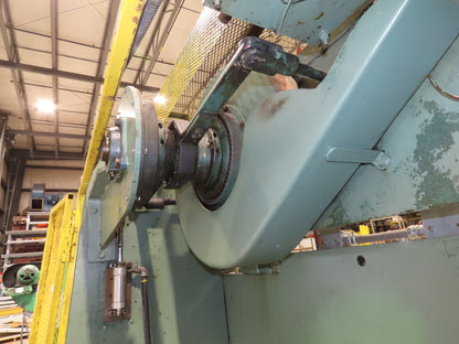 Chicago Mechanical Press Brake 25 Ton 6' Ram 2" Stroke 1.5Hp 460V  Missing valve