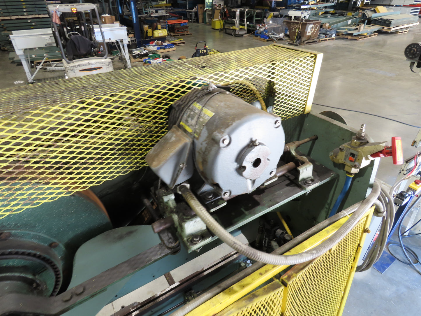 Chicago Mechanical Press Brake 25 Ton 6' Ram 2" Stroke 1.5Hp 460V  Missing valve