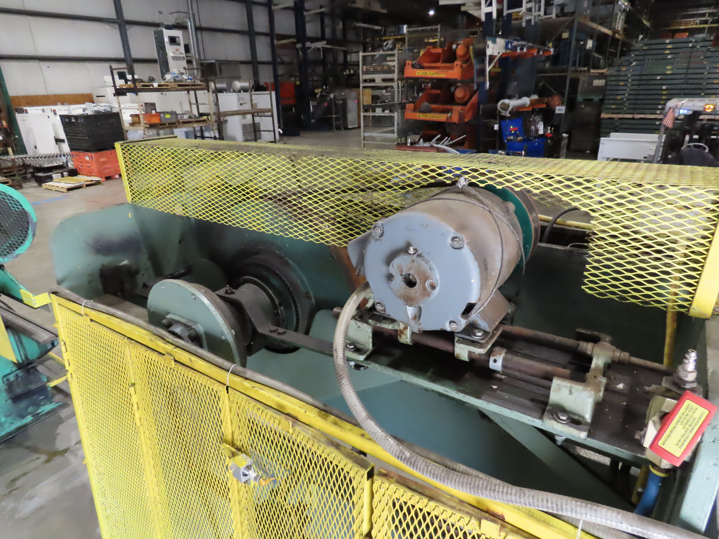 Chicago Mechanical Press Brake 25 Ton 6' Ram 2" Stroke 1.5Hp 460V  Missing valve