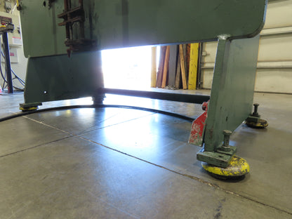 Chicago Mechanical Press Brake 25 Ton 6' Ram 2" Stroke 1.5Hp 460V  Missing valve