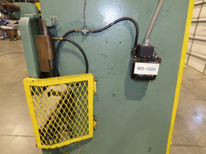 Chicago Mechanical Press Brake 25 Ton 6' Ram 2" Stroke 1.5Hp 460V  Missing valve