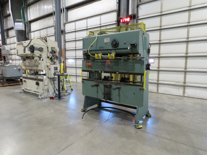 Chicago Mechanical Press Brake 25 Ton 6' Ram 2" Stroke 1.5Hp 460V  Missing valve