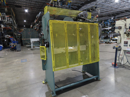Chicago Mechanical Press Brake 25 Ton 6' Ram 2" Stroke 1.5Hp 460V  Missing valve