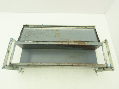 Wiegmann JW62 6"x6" Wireway Straight 24" Feed Through NEMA 12 Hoffman